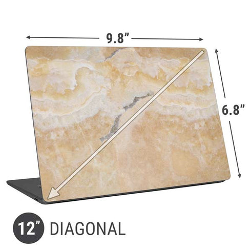Crystal Vanilla Universal Laptop 12in (9.8 x 6.8in) Skin
