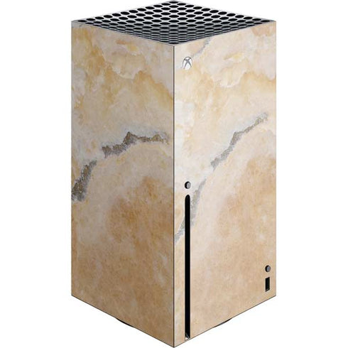 Crystal Vanilla Xbox Series X Console Skin