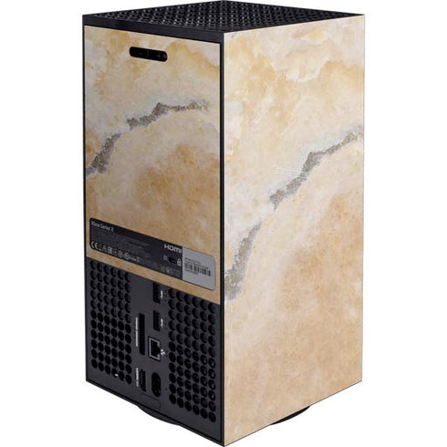 Crystal Vanilla Xbox Series X Console Skin
