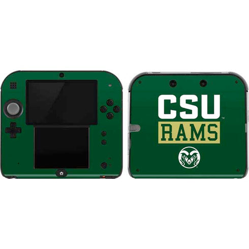 Colorado State University CSU Rams Nintendo 2DS Skin