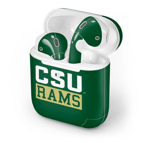 Colorado State University CSU Rams Apple AirPods 2 Skin