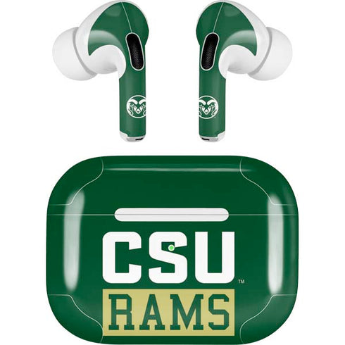 Colorado State University CSU Rams Apple AirPods Pro Skin