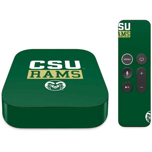 Colorado State University CSU Rams Apple TV Skin