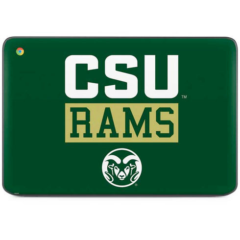 Colorado State University CSU Rams HP Chromebook Skin