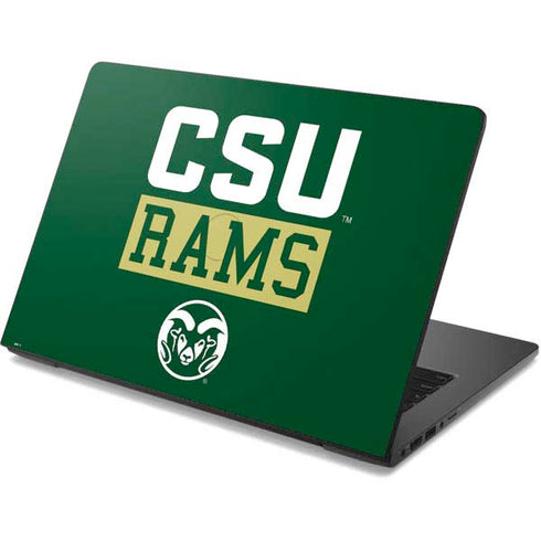 Colorado State University CSU Rams Dell Chromebook Skin