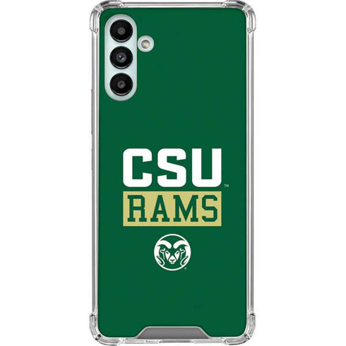 Colorado State University CSU Rams Galaxy A13 5G Clear Case
