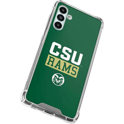 Colorado State University CSU Rams Galaxy A13 5G Clear Case