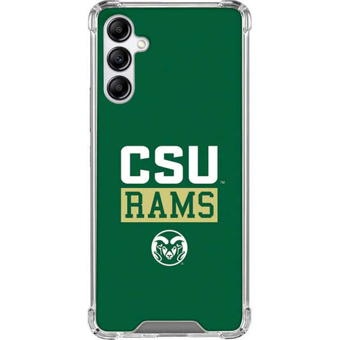 Colorado State University CSU Rams Galaxy A14 5G Clear Case