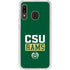 Colorado State University CSU Rams Galaxy A20 Clear Case