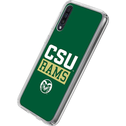 Colorado State University CSU Rams Galaxy A50 Clear Case