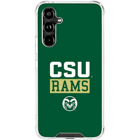 Colorado State University CSU Rams Galaxy A54 5G Clear Case
