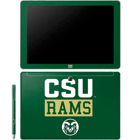 Colorado State University CSU Rams Galaxy Book 12in Skin