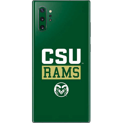 Colorado State University CSU Rams Galaxy Note 10 Plus Skin