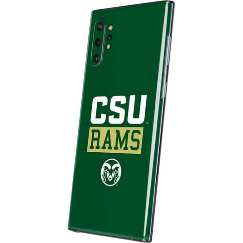 Colorado State University CSU Rams Galaxy Note 10 Plus Skin