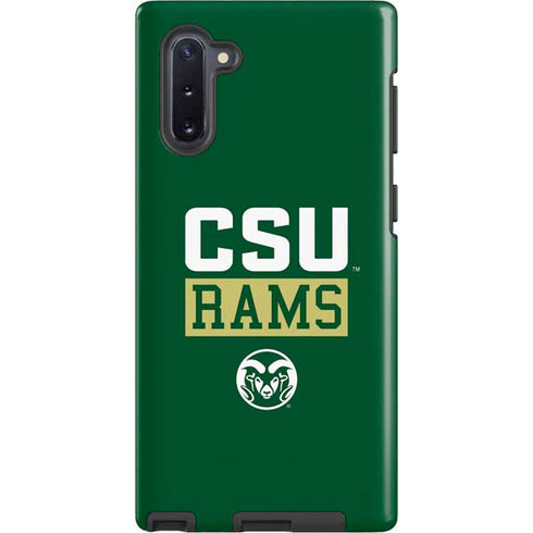 Colorado State University CSU Rams Galaxy Note 10 Pro Case