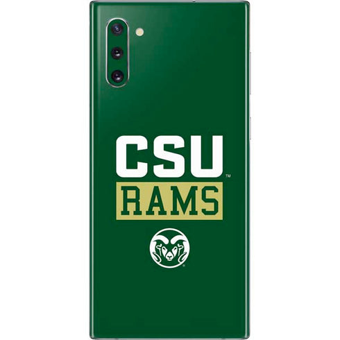 Colorado State University CSU Rams Galaxy Note 10 Skin