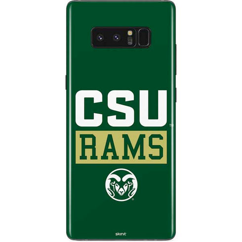 Colorado State University CSU Rams Galaxy Note 8 Skin