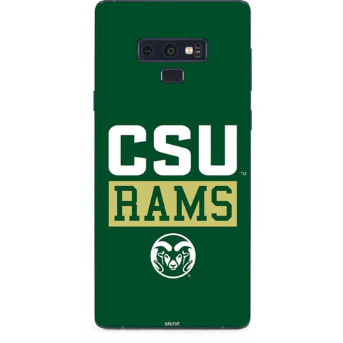 Colorado State University CSU Rams Galaxy Note 9 Skin