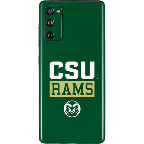 Colorado State University CSU Rams Galaxy S20 Fan Edition Skin
