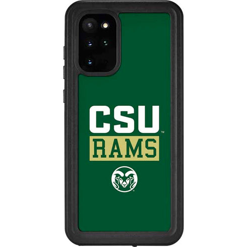 Colorado State University CSU Rams Galaxy S20 Plus Waterproof Case