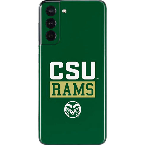 Colorado State University CSU Rams Galaxy S21 5G Skin