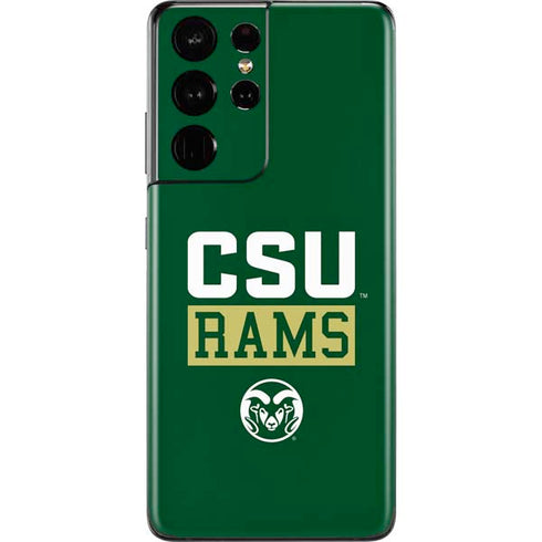 Colorado State University CSU Rams Galaxy S21 Ultra 5G Skin