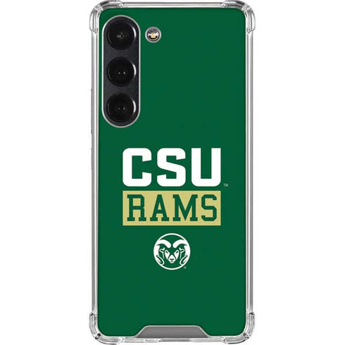 Colorado State University CSU Rams Galaxy S23 Clear Case