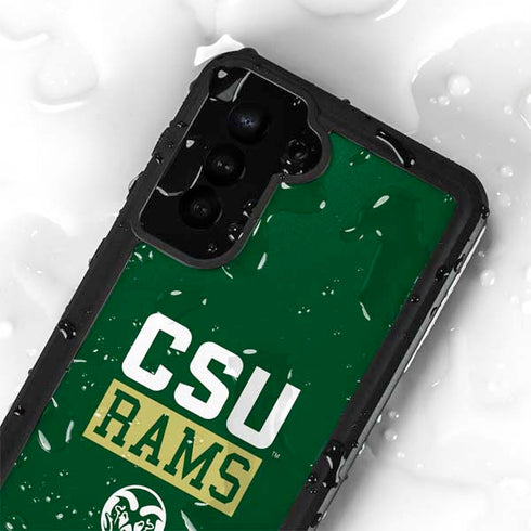 Colorado State University CSU Rams Galaxy S23 Plus Waterproof Case