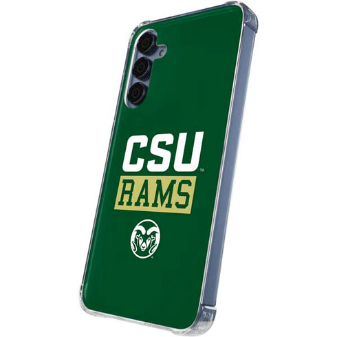 Colorado State University CSU Rams Galaxy S24 Clear Case