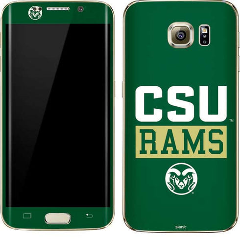Colorado State University CSU Rams Galaxy S7 Edge Skin