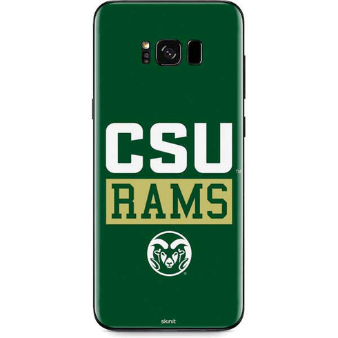 Colorado State University CSU Rams Galaxy S8 Plus Skin