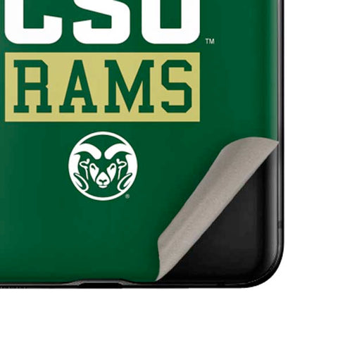 Colorado State University CSU Rams Galaxy Z Flip Skin