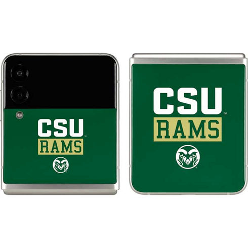 Colorado State University CSU Rams Galaxy Z Flip3 5G Skin