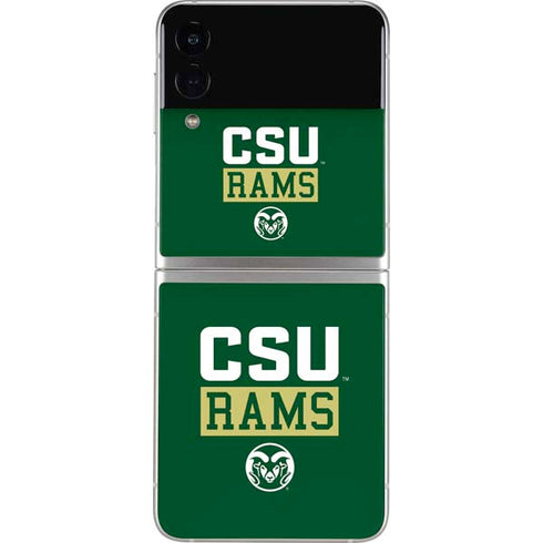 Colorado State University CSU Rams Galaxy Z Flip3 5G Skin
