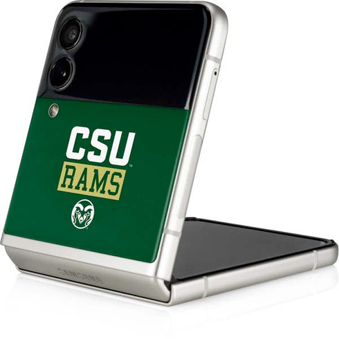 Colorado State University CSU Rams Galaxy Z Flip4 5G Skin