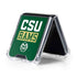 Colorado State University CSU Rams Galaxy Z Flip5 5G Clear Case