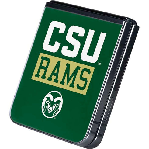 Colorado State University CSU Rams Galaxy Z Flip5 5G Skin