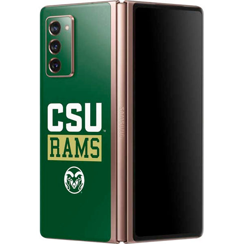 Colorado State University CSU Rams Galaxy Z Fold2 5G Skin