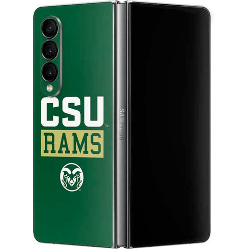 Colorado State University CSU Rams Galaxy Z Fold4 5G Skin