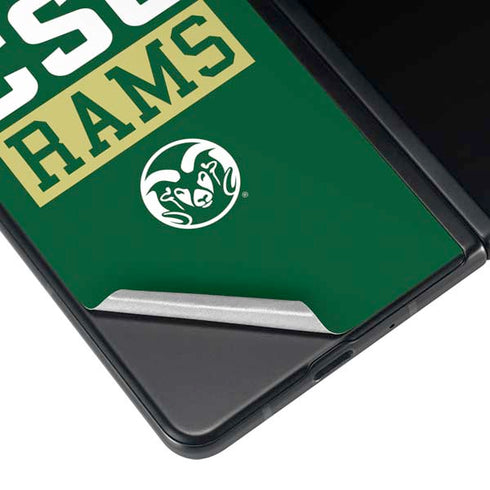 Colorado State University CSU Rams Galaxy Z Fold4 5G Skin