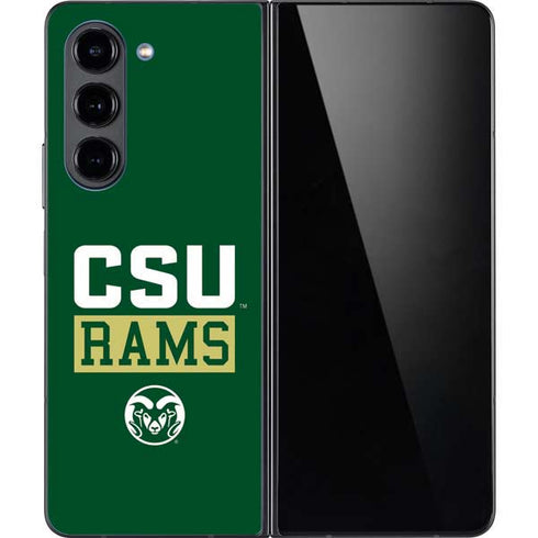 Colorado State University CSU Rams Galaxy Z Fold5 5G Skin