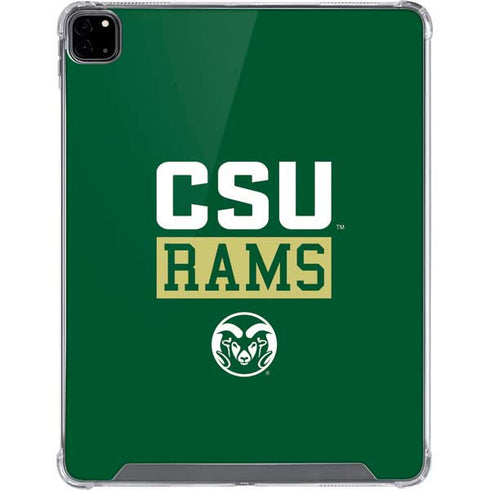 Colorado State University CSU Rams iPad Pro 12.9in (2020) Clear Case