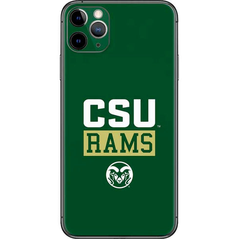 Colorado State University CSU Rams iPhone 11 Pro Max Skin