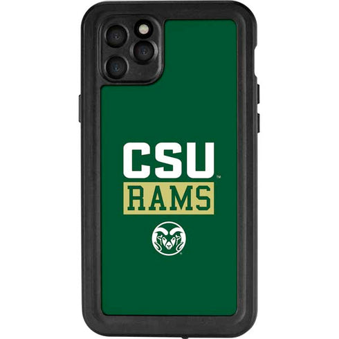 Colorado State University CSU Rams iPhone 11 Pro Max Waterproof Case