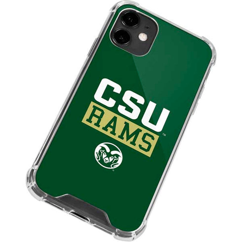 Colorado State University CSU Rams iPhone 12 Clear Case