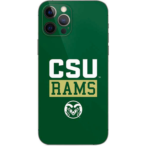 Colorado State University CSU Rams iPhone 12 Pro Skin