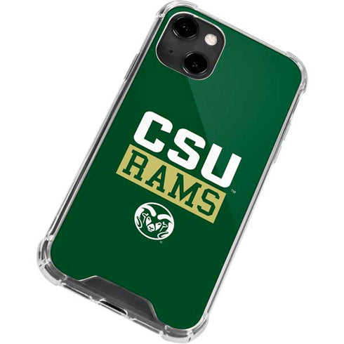 Colorado State University CSU Rams iPhone 13 Clear Case