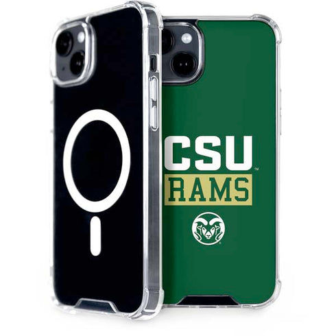Colorado State University CSU Rams iPhone 15 Plus MagSafe Case