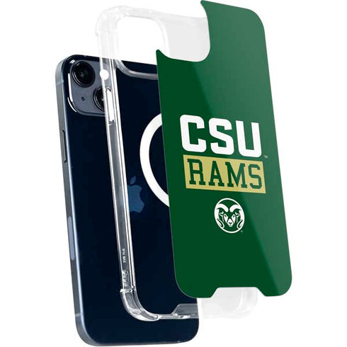 Colorado State University CSU Rams iPhone 15 Plus MagSafe Case