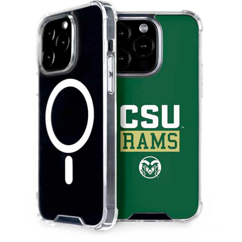 Colorado State University CSU Rams iPhone 15 Pro MagSafe Case